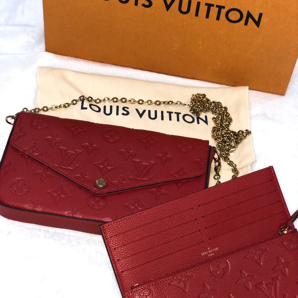 Authentic Louis Vuitton
Pochette Felicie Cherry - Picture 2 of 6